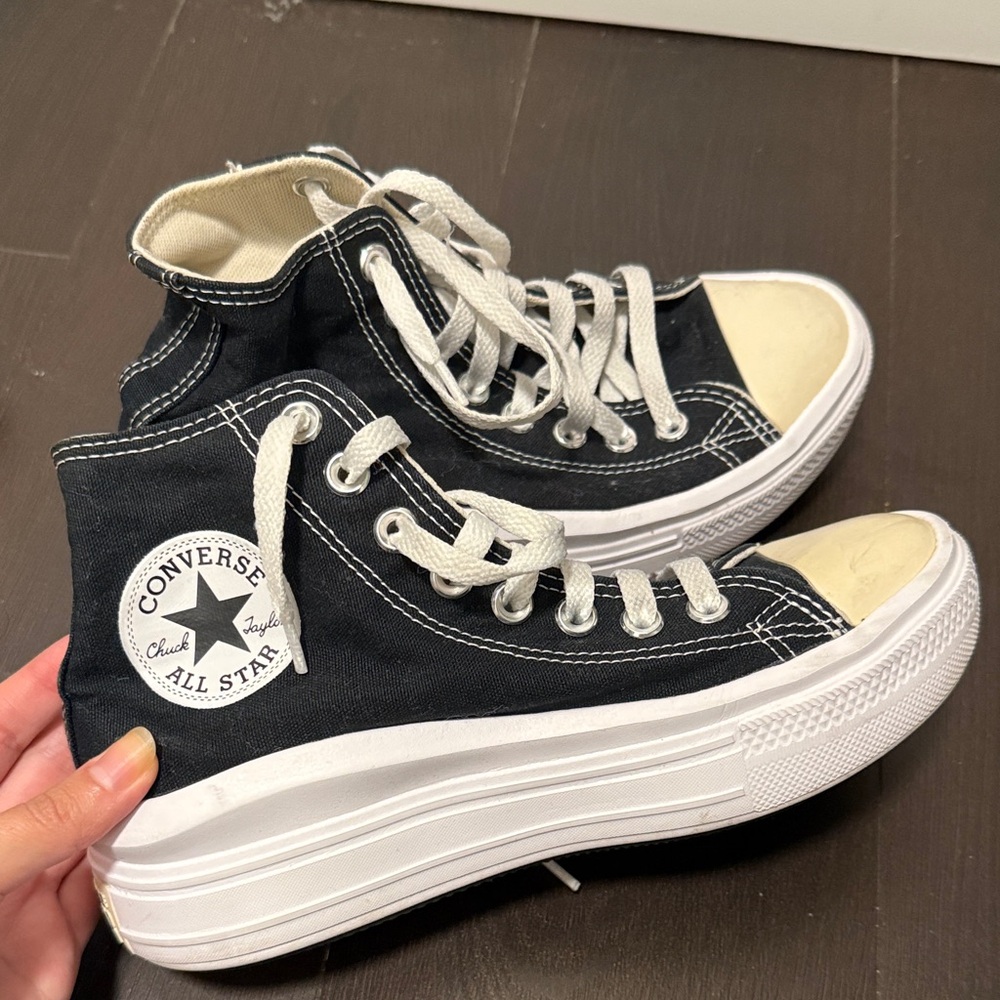 Black and White High-Top sneakers - Converse